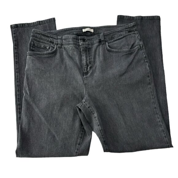 Jones New York | Women’s Sport Stretch Black Denim Jeans - Picture 3 of 11